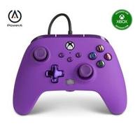Manette filaire améliorée PowerA pour Xbox Série X Violet Royal Violet G