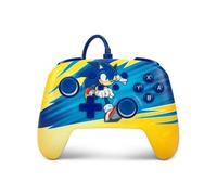 Manette filaire ameliorée Sonic Boost pour Nintendo Switch Jaune bleu