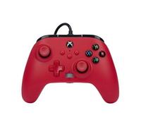 PowerA Manette filaire Artisan Red G - USB analogique - Rouge - Compatible Xbox One / Series X|S