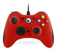 Nacon Manette PC GC-100XF, filaire, 2 moteurs de vibrations, Rouge