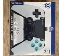 Manette Filaire Blanche PS5 Freaks and Geeks Garantie 5 ans Playstation 5