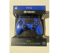 Manette filaire Compact Controller Bleu pour PS4 compatible PC PlayStation 4