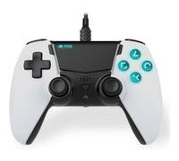 Manette filaire Freaks And Geeks Blanc pour PS5 et PS5 Slim Blanc