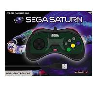 Manette Filaire Grise Retrobit Sega Saturn Connexion Usb
