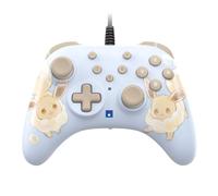 HORI Manette filaire HORIPAD Turbo (Évoli Cottage Core) pour Nintendo Switch 2 - Sous licences officielles Nintendo et The Pokémon Company International
