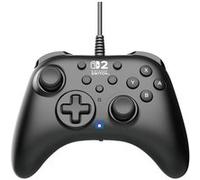 HORI Manette filaire HORIPAD Turbo (Noir) pour Nintendo Switch 2 - Sous licence officielle Nintendo