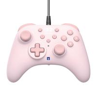 Manette filaire HORI Horipad Turbo - Sticks analogiques, Croix directionnelle, Turbo - Rose clair