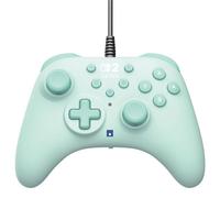 Hori Manette filaire Turbo Vert pâle pour Nintendo Switch 2, OLED et Switch - Neuve