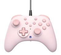 Manette filaire HORI Turbo Rose pale pour Nintendo Switch 2, OLED et Switch NEUF