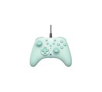 Manette filaire HORI Turbo Vert pale pour Nintendo Switch 2, OLED et Switch NEUF