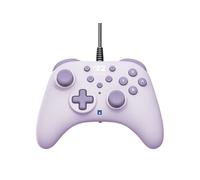 Manette filaire HORI Turbo Violet pale pour Nintendo Switch 2, OLED et Switch