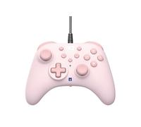 Manette filaire HORI Turbo Rose pale pour Nintendo Switch 2, OLED et Switch NEUF