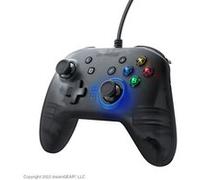 dreamGEAR Manette filaire Shadow Pro - Effets LED - Nintendo Switch (Modèle OLED) / PC - Noir