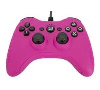 Manette filaire Konix pour PS3/PC Rose Rose G