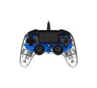 Manette filaire Lumineuse Bleue pour PS4