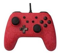 Manette filaire Nintendo Switch Plus Super Mario Rouge et noire Rouge G