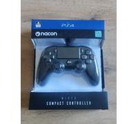 Manette Filaire Noire Compacte / Sony PlayStation 4 / neuve / Nacon