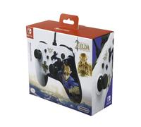 Manette Powera Character Series Filaire Blanc Link Edition Bensussen Deutsch & Associates Pour Nintendo Switch