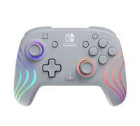 PDP - Manette filaire Afterglow Wave - Officielle pour Nintendo Switch - Grise