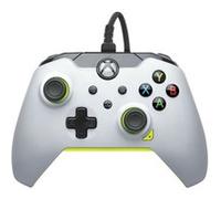 Manette filaire Pdp pour Xbox et PC Blanc électrique Blanc G