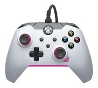 Manette filaire Pdp pour Xbox et PC Blanc et rose Blanc G