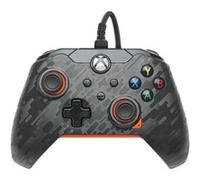 Manette filaire Pdp pour Xbox et PC Carbone atomique Noir G