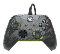 PDP Manette de jeu vidéo filaire Electric Carbon – Xbox Series X|S et Xbox One – Licence officielle