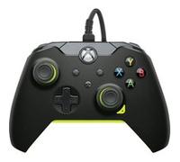 Manette filaire Pdp pour Xbox et PC Noir électrique Noir G