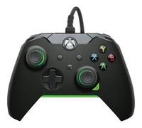 Manette filaire Pdp pour Xbox et PC Noir fluo Noir