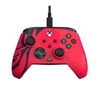 Turtle Beach Rematch Advanced Spirit Red Manette de jeu filaire - Licence Xbox Series XS, Xbox One et PC avec Boutons Programmables, Gâchettes, commandes audio et câble de 2.5 m