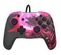 Pdp Manette filaire Rematch Wired pour Nintendo Switch Calamity Ganon Noir et rose