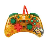 Manette filaire Pdp Rock Candy Lemon Bomb Bowser pour Nintendo Switch Jaune et vert PDP