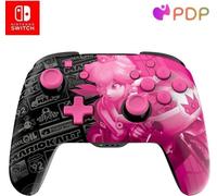 Manette filaire - PDP - Super Mario Rematch - Nintendo Switch - Câble 3 m - Glow Grand Prix Peach