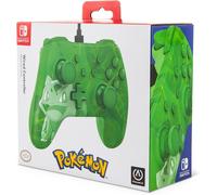 Manette filaire POKEMON BULBIZARRE pour Nintendo Switch OLED POWERA - NEUF