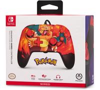 Manette Filaire POKEMON CHARIZARD VORTEX POWERA Nintendo Switch OLED NEUF
