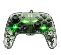 PDP Afterglow Deluxe+ Transparent USB Manette de jeu Analogique/Numérique Nintendo Switch, Nintendo Switch OLED