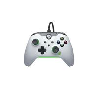 Manette filaire pour Xbox et PC Blanc fluo