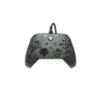 Manette filaire pour Xbox et PC Néon carbone