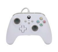 PowerA Manette filaire 1519365-02 USB analogique, Xbox One, Xbox Series X/S, PC, Blanc