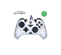 Manette filaire pour Xbox One et Xbox Séries X Pdp Victrix Gambit Blanc et noir Noir G