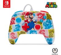 Manette Filaire - Power A - Nintendo Switch - Mario Hero Reel
