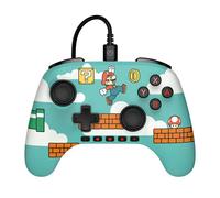 Manette filaire PowerA advantage Mario Time pour Nintendo Switch 2