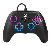 PowerA Manette filaire Advantage pour Xbox Series X|S – bande LED Lumectra RVB – Noire