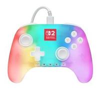 Manette filaire PowerA Lumectra pour Nintendo Switch 2 Blanc A