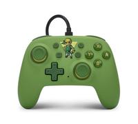 Manette filaire PowerA Nano pour Nintendo Switch, modèle Nintendo Switch OLED et Nintendo Switch Lite, accessoire de jeu, manette de jeu, manette filaire, sous licence officielle - Zelda: Toon Link