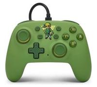 Manette filaire PowerA Nano Toon Link pour Nintendo Switch Vert, Jaune, Noir, Blanc, Marron G