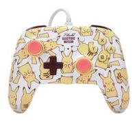 Manette filaire PowerA Pikachu Blush pour Nintendo Switch Blanc, Jaune, Rose, Marron G