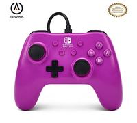 Manette filaire PowerA pour Nintendo Switch - Grape Purple