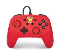 Manette Filaire PowerA pour Nintendo Switch - Pokémon Pikachu 025 Rouge