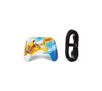 Manette filaire PowerA pour Switch Pikachu Charge Bleu et Jaune